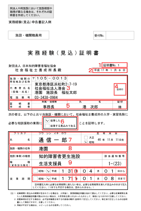 社会福祉士養成所/日本知的障害者福祉協会